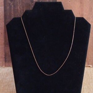 Gold Plated 925 Silver Delicate Fine Link Necklace